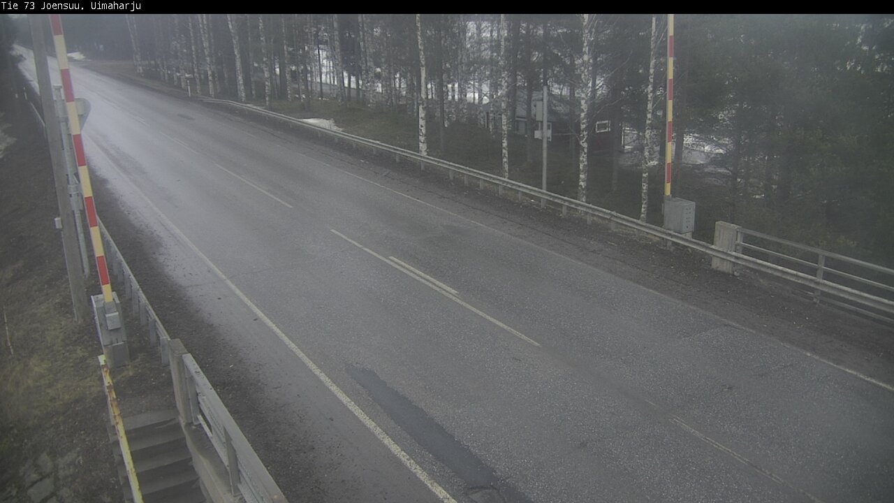 Weather Camera Image Väg 73 Eno, Uimaharju, Joensuu, Pohjois-Karjala