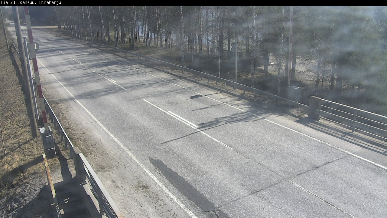Weather Camera Image Väg 73 Eno, Uimaharju, Joensuu, Pohjois-Karjala