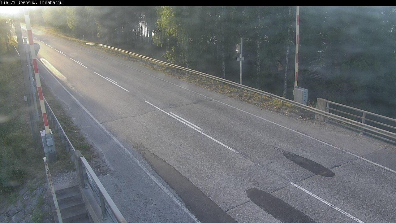 Weather Camera Image Road 73 Eno, Uimaharju, Joensuu, Pohjois-Karjala