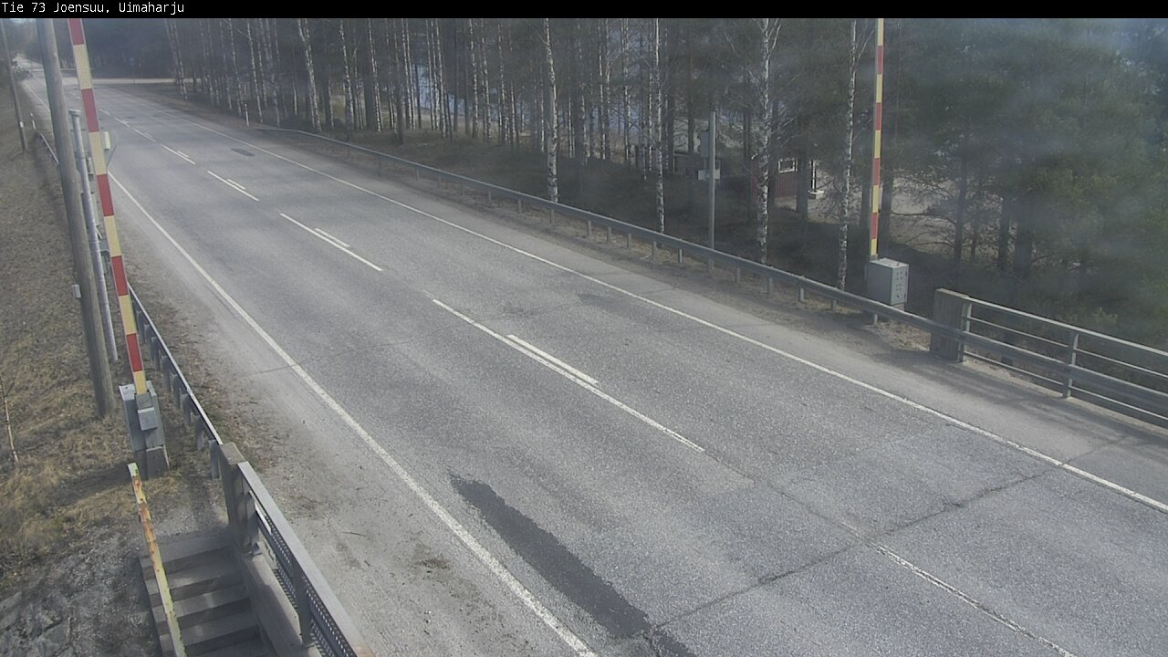 Weather Camera Image Väg 73 Eno, Uimaharju, Joensuu, Pohjois-Karjala