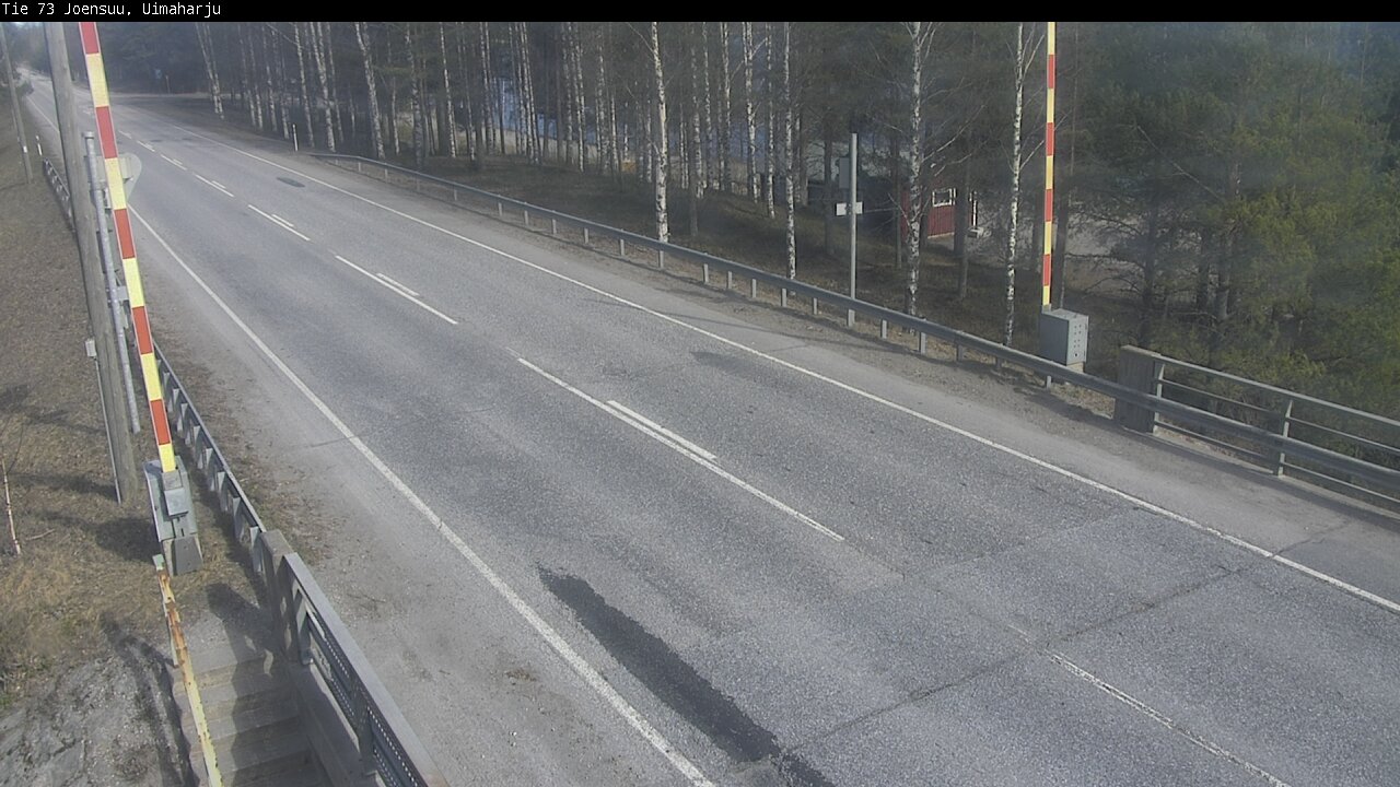 Weather Camera Image Väg 73 Eno, Uimaharju, Joensuu, Pohjois-Karjala
