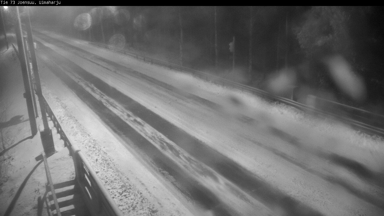 Weather Camera Image Väg 73 Eno, Uimaharju, Joensuu, Pohjois-Karjala