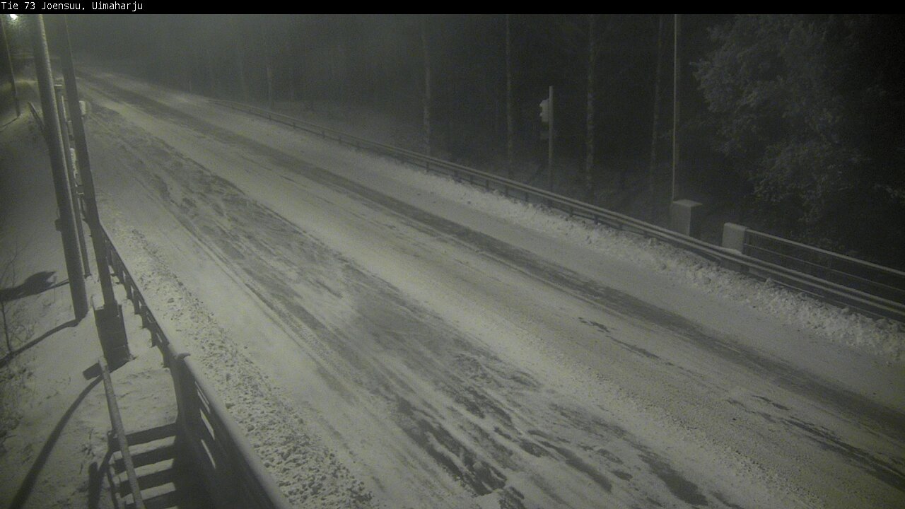 Weather Camera Image Väg 73 Eno, Uimaharju, Joensuu, Pohjois-Karjala