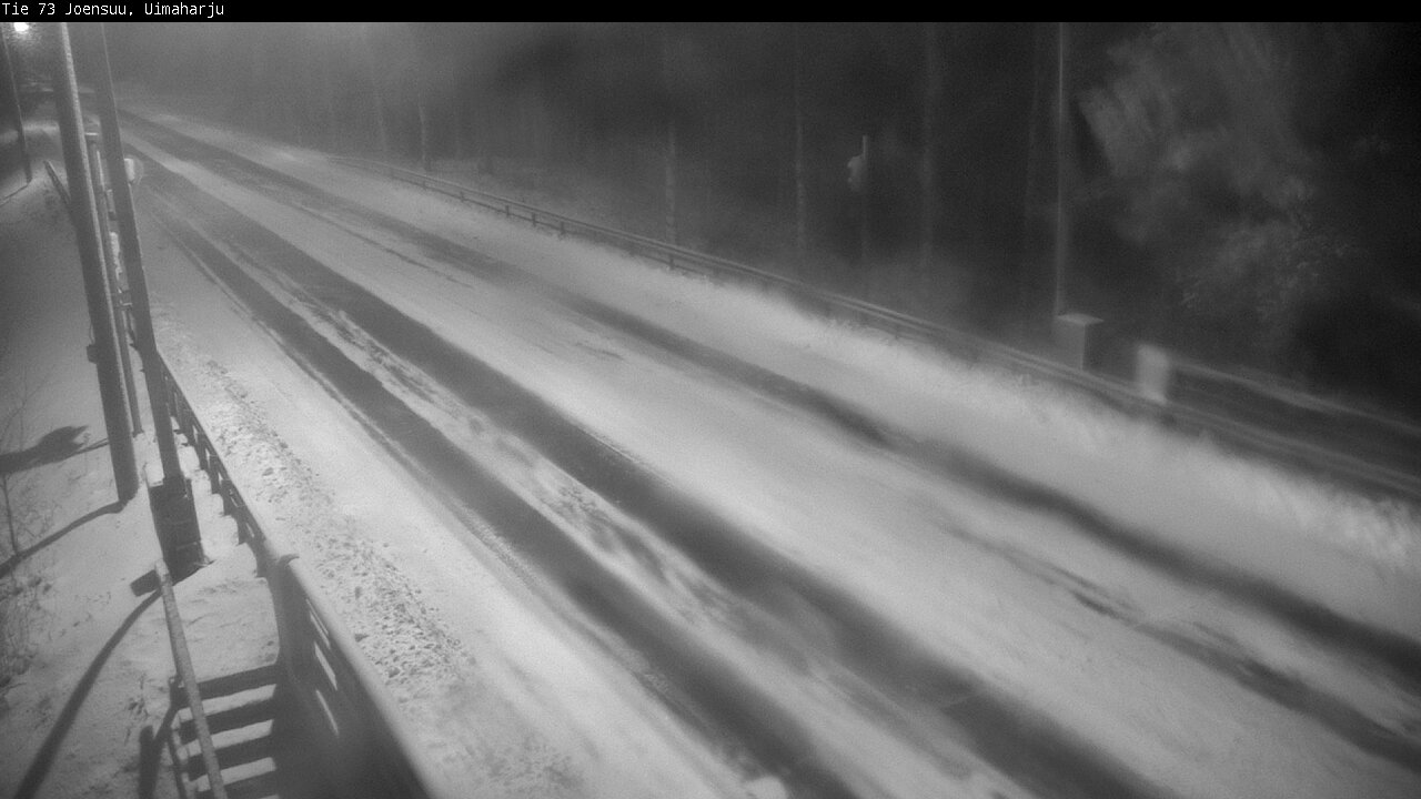 Weather Camera Image Väg 73 Eno, Uimaharju, Joensuu, Pohjois-Karjala
