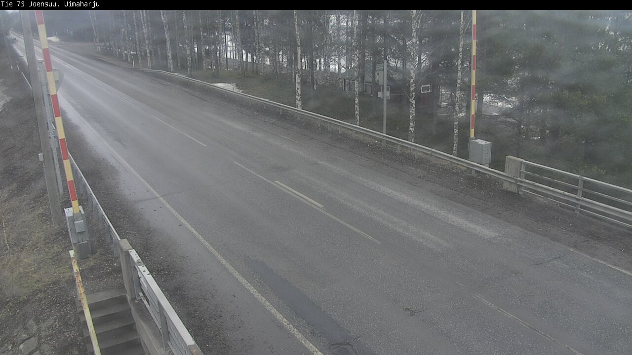 Weather Camera Image Road 73 Eno, Uimaharju, Joensuu, Pohjois-Karjala