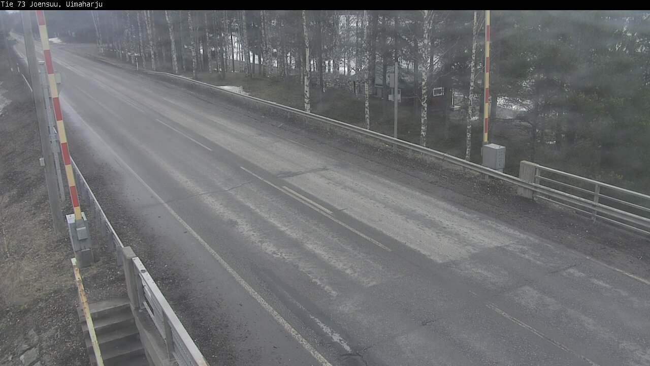 Weather Camera Image Väg 73 Eno, Uimaharju, Joensuu, Pohjois-Karjala