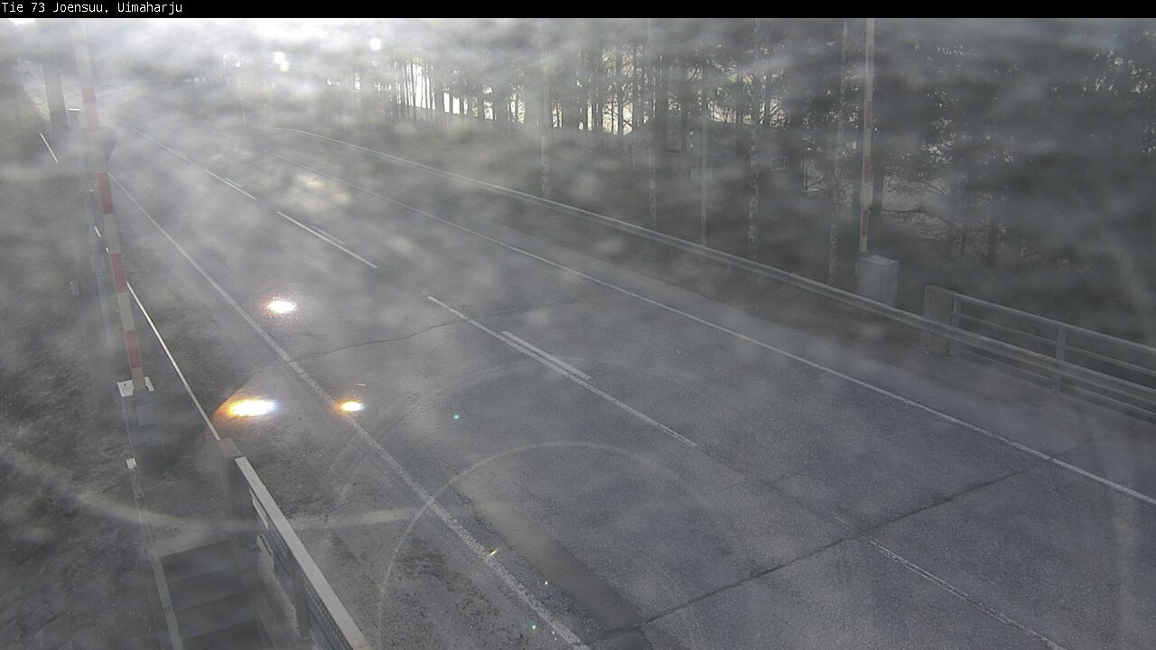 Weather Camera Image Väg 73 Eno, Uimaharju, Joensuu, Pohjois-Karjala