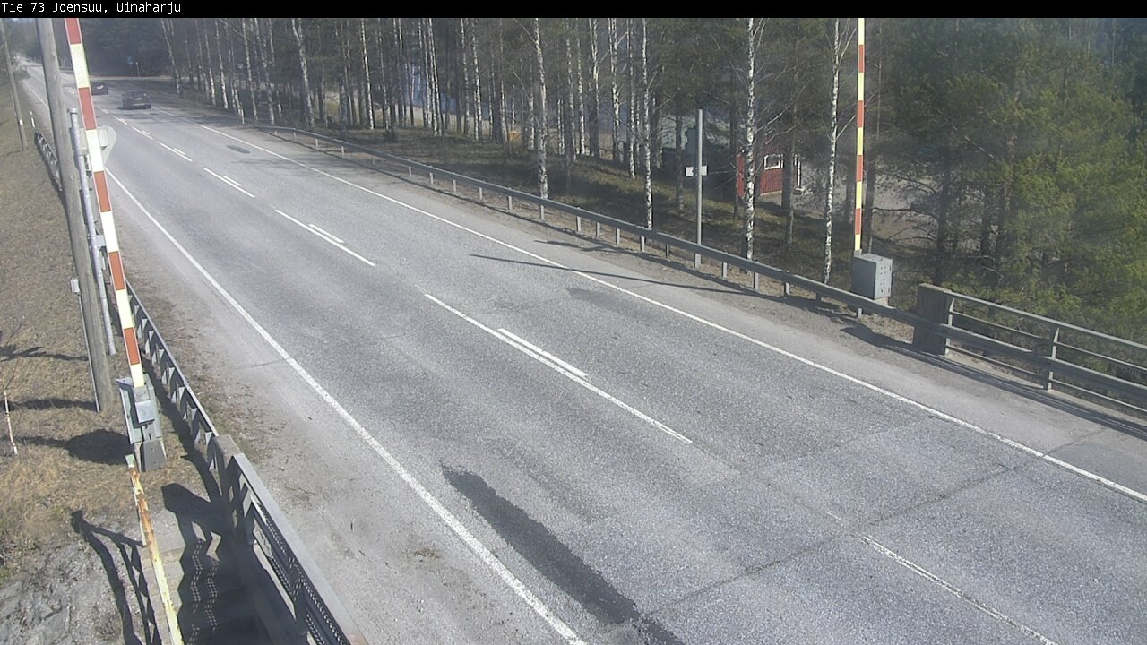Weather Camera Image Väg 73 Eno, Uimaharju, Joensuu, Pohjois-Karjala