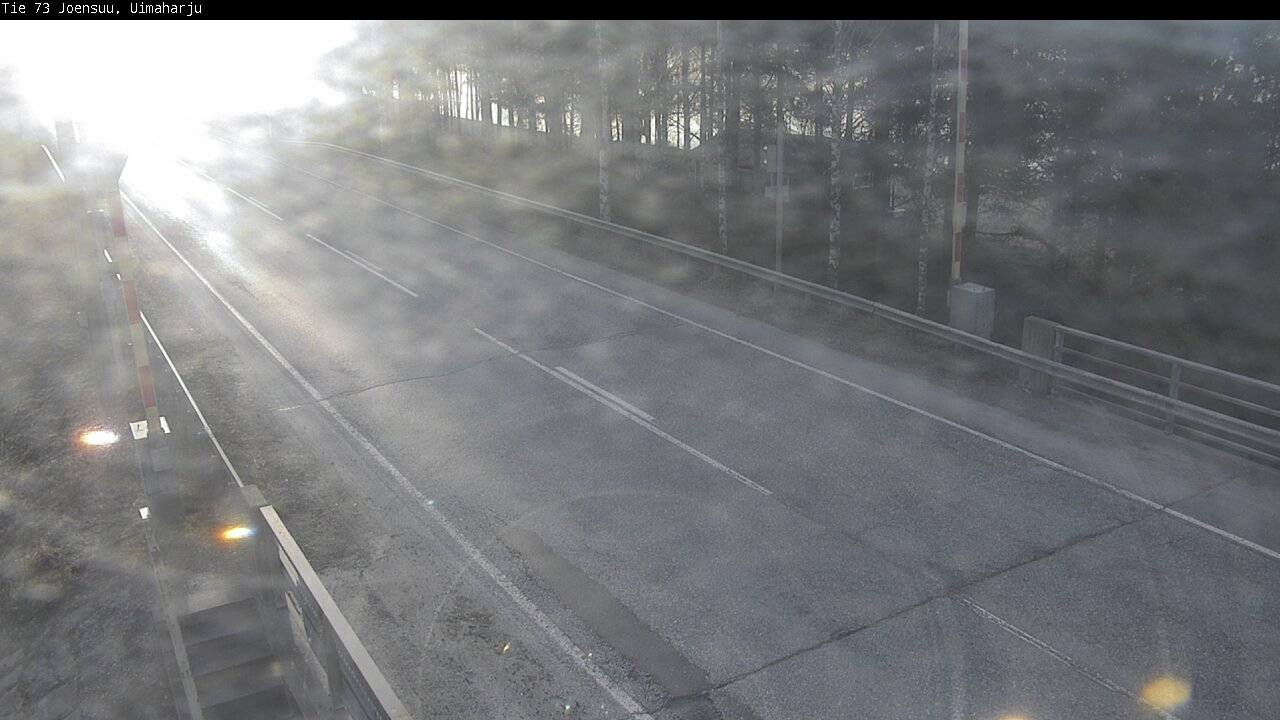 Weather Camera Image Väg 73 Eno, Uimaharju, Joensuu, Pohjois-Karjala