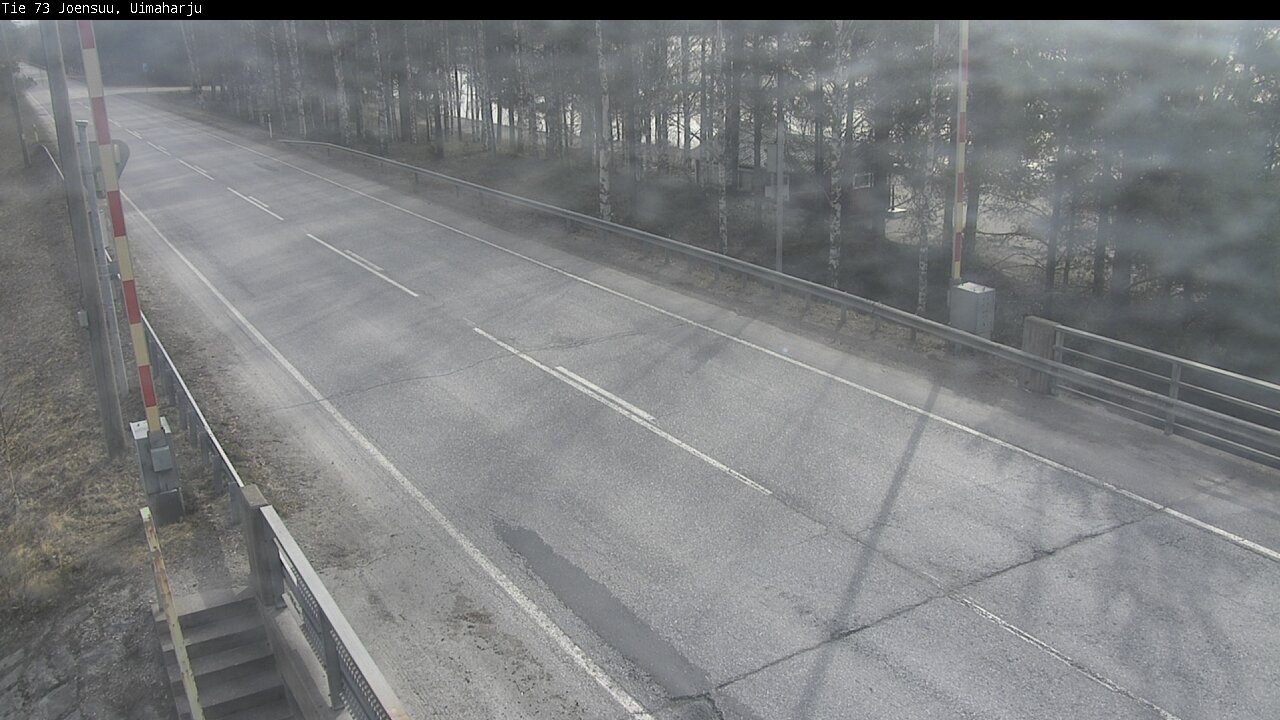 Weather Camera Image Väg 73 Eno, Uimaharju, Joensuu, Pohjois-Karjala