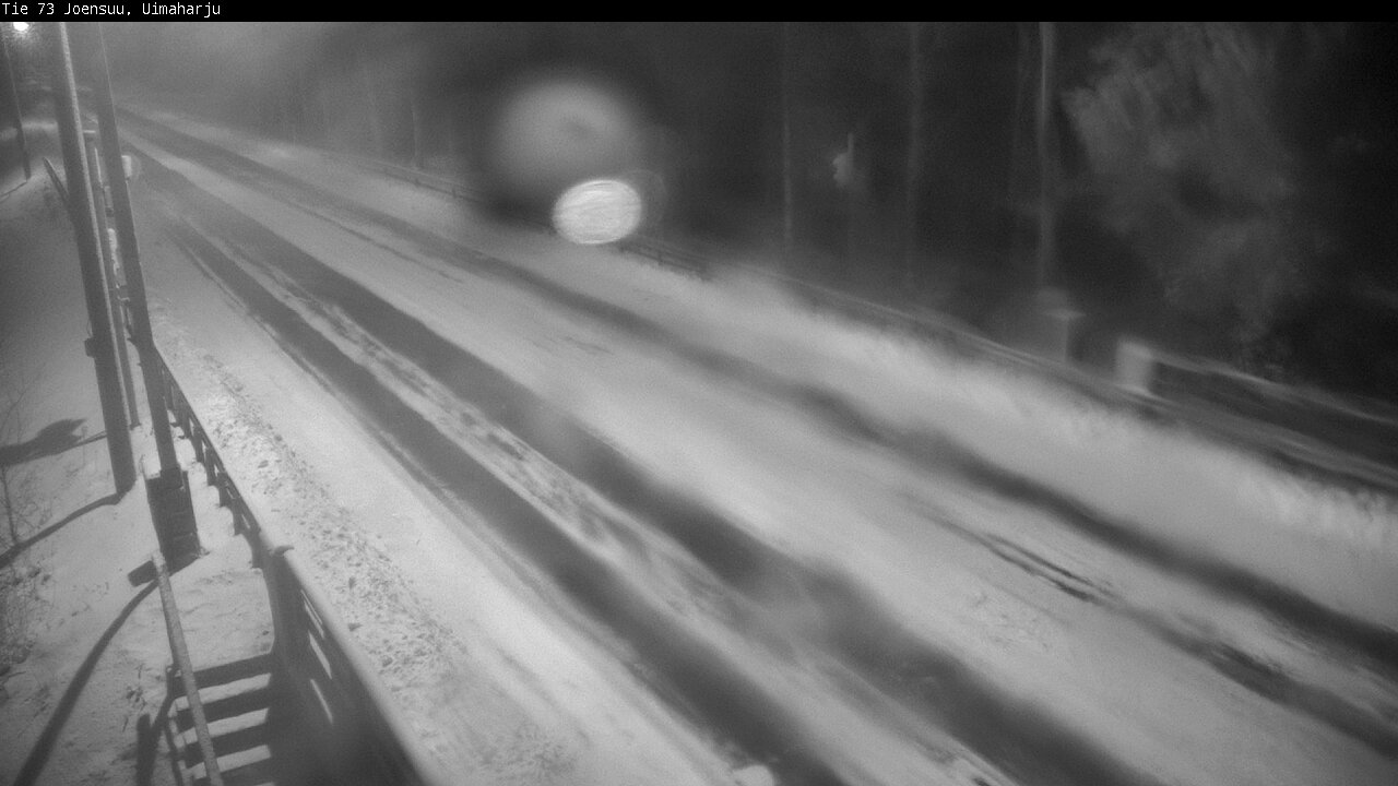 Weather Camera Image Väg 73 Eno, Uimaharju, Joensuu, Pohjois-Karjala