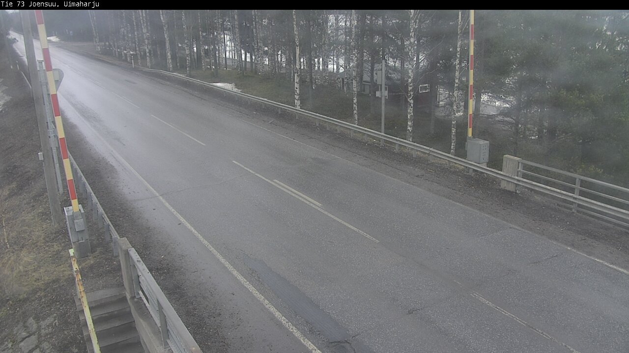 Weather Camera Image Väg 73 Eno, Uimaharju, Joensuu, Pohjois-Karjala