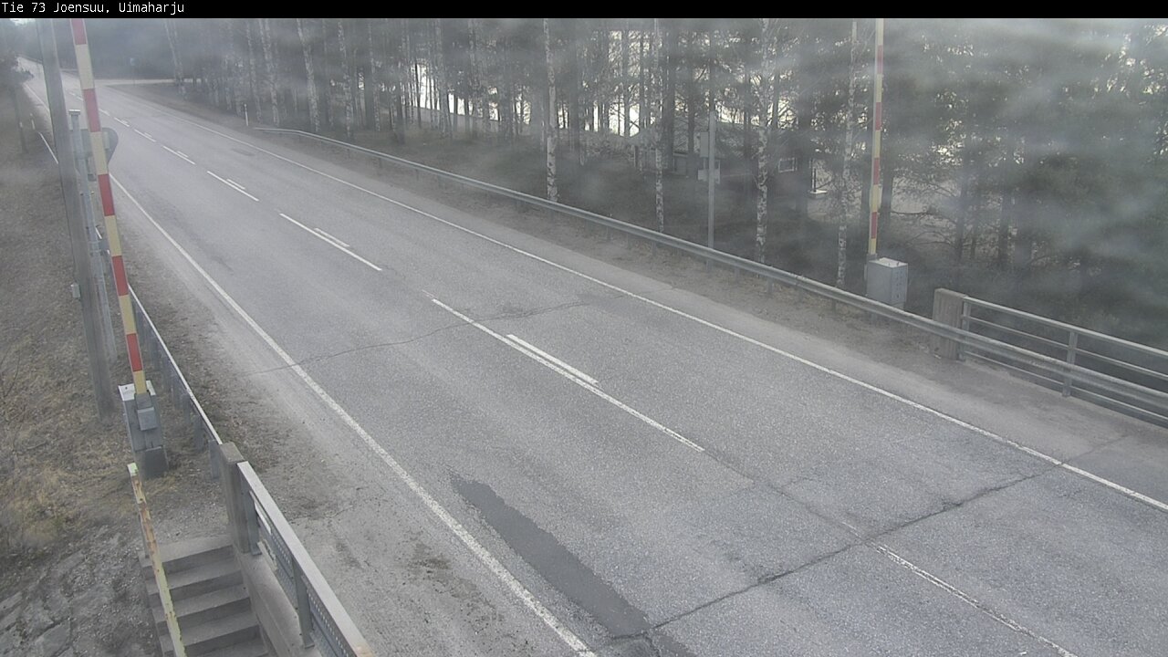 Weather Camera Image Väg 73 Eno, Uimaharju, Joensuu, Pohjois-Karjala