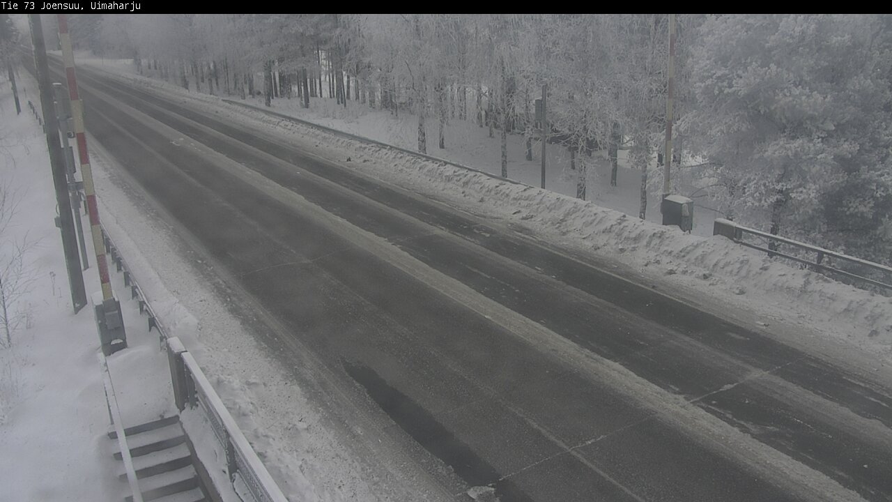 Weather Camera Image Road 73 Eno, Uimaharju, Joensuu, Pohjois-Karjala