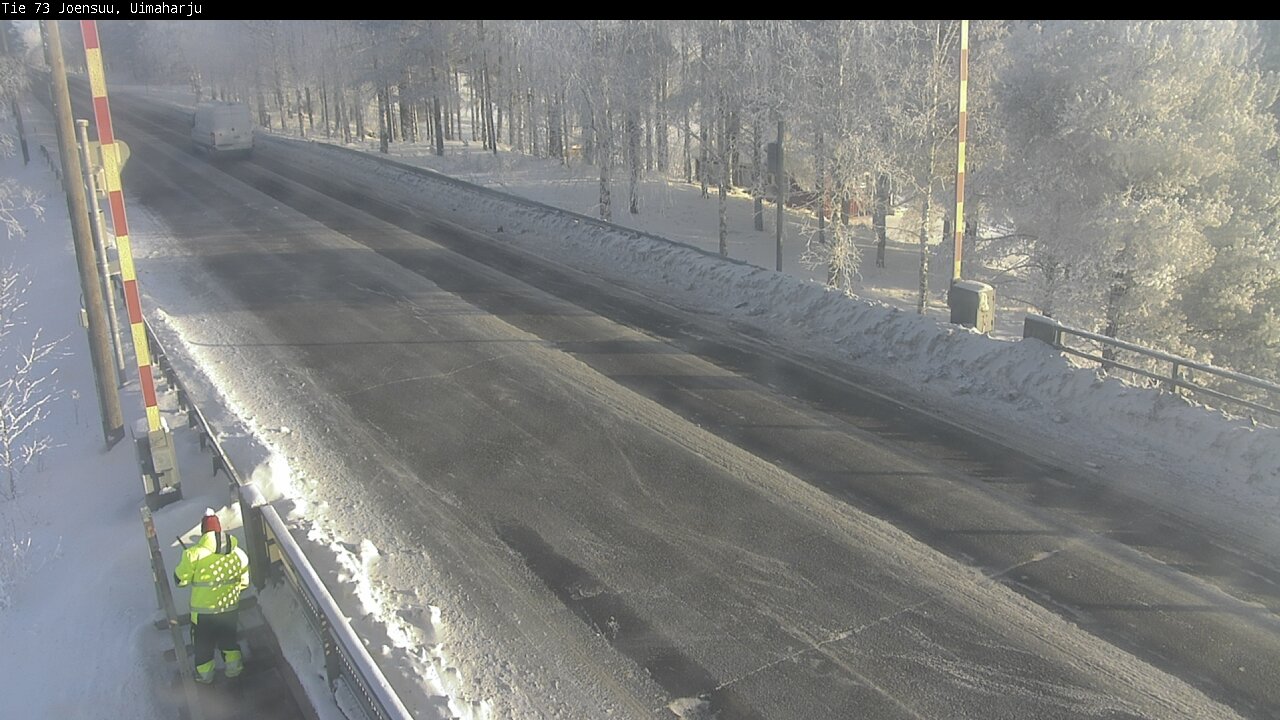 Weather Camera Image Road 73 Eno, Uimaharju, Joensuu, Pohjois-Karjala
