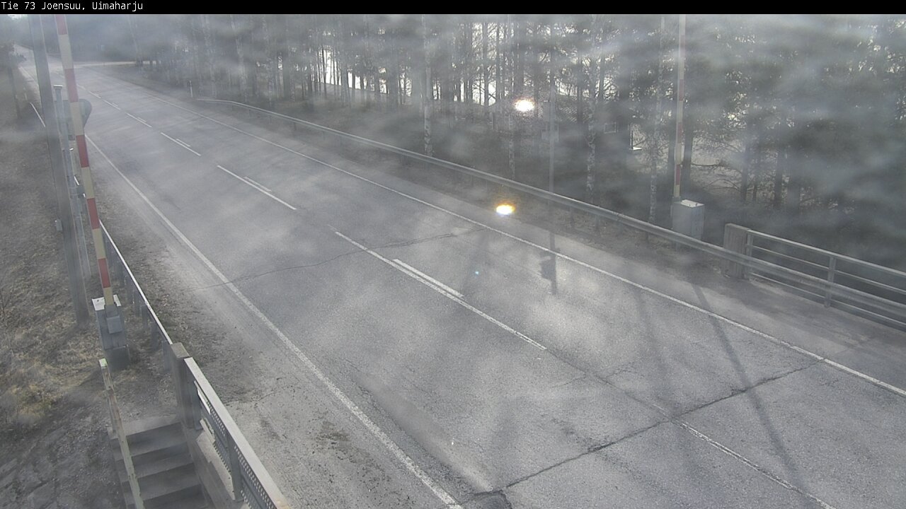 Weather Camera Image Väg 73 Eno, Uimaharju, Joensuu, Pohjois-Karjala