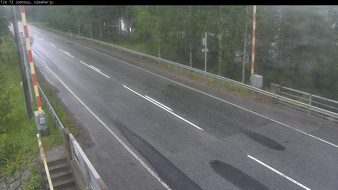 Weather Camera Image Väg 73 Eno, Uimaharju, Joensuu, Pohjois-Karjala
