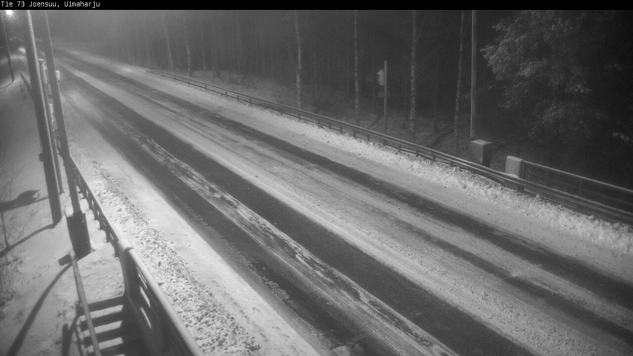 Weather Camera Image Väg 73 Eno, Uimaharju, Joensuu, Pohjois-Karjala