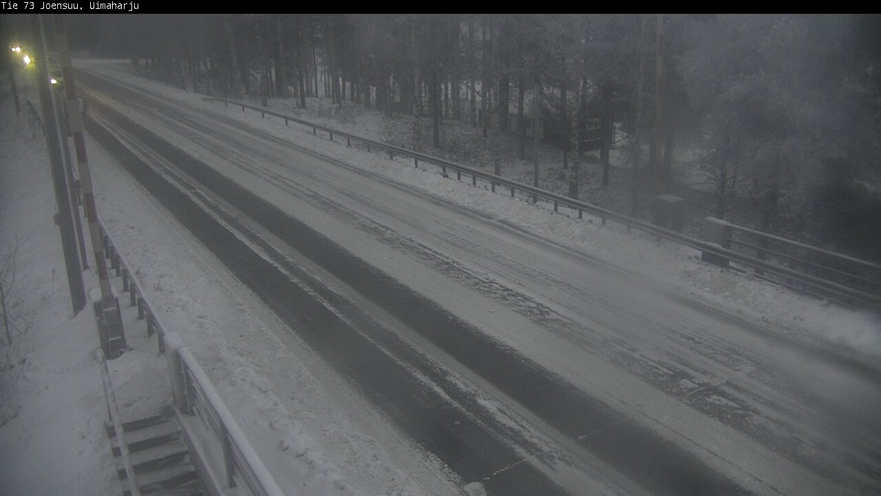 Weather Camera Image Väg 73 Eno, Uimaharju, Joensuu, Pohjois-Karjala