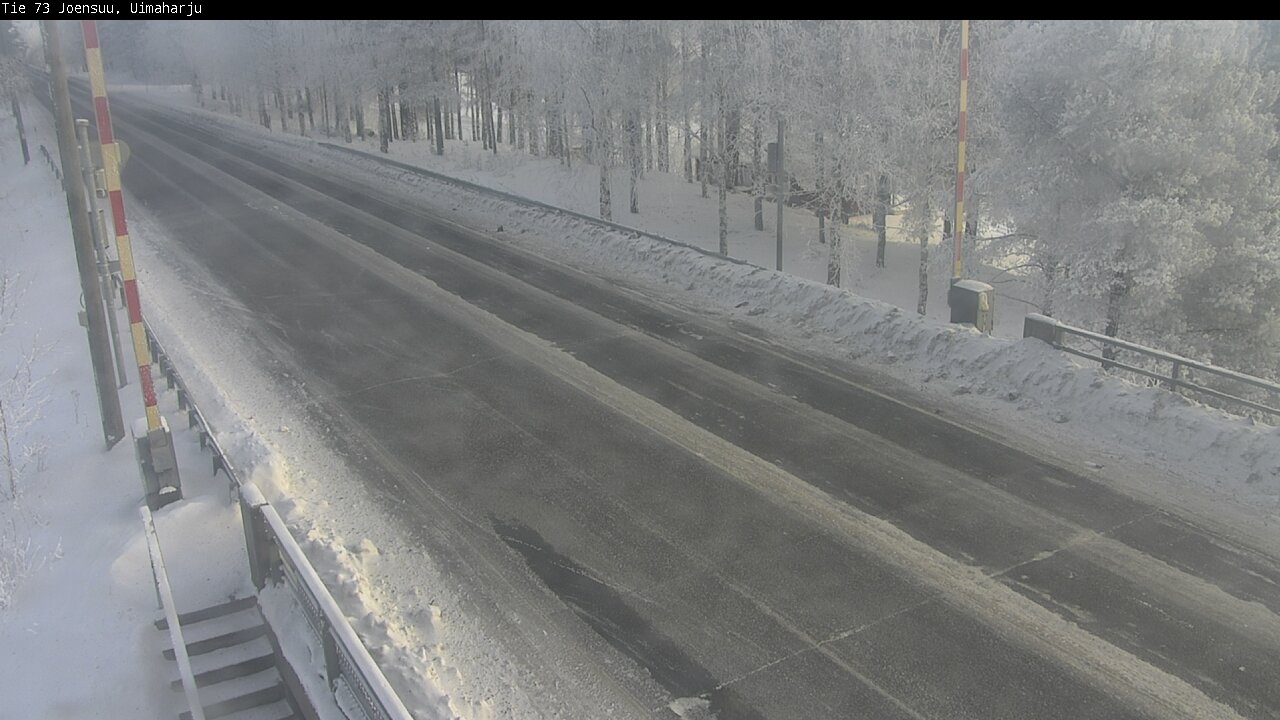 Weather Camera Image Road 73 Eno, Uimaharju, Joensuu, Pohjois-Karjala