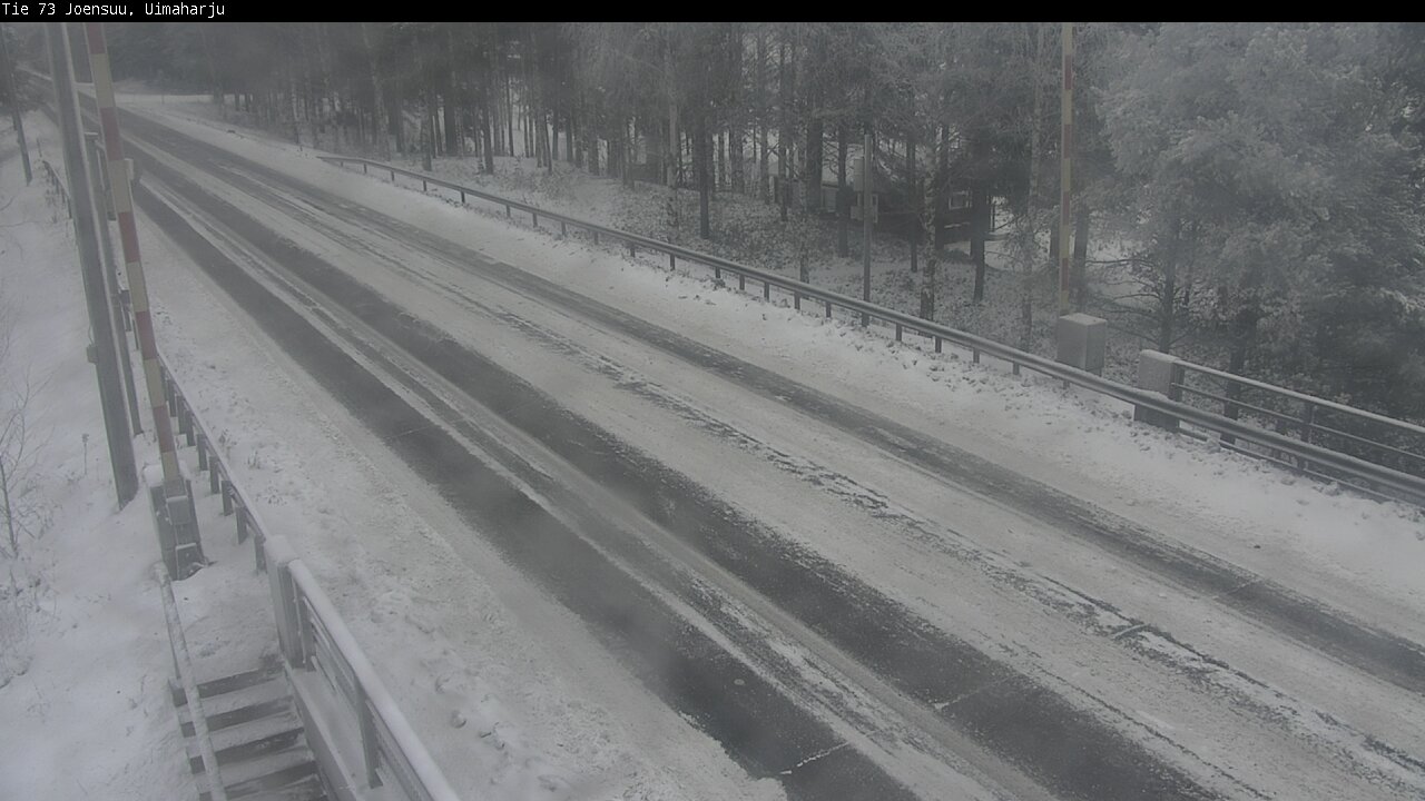 Weather Camera Image Väg 73 Eno, Uimaharju, Joensuu, Pohjois-Karjala