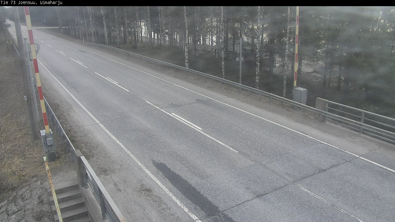 Weather Camera Image Väg 73 Eno, Uimaharju, Joensuu, Pohjois-Karjala