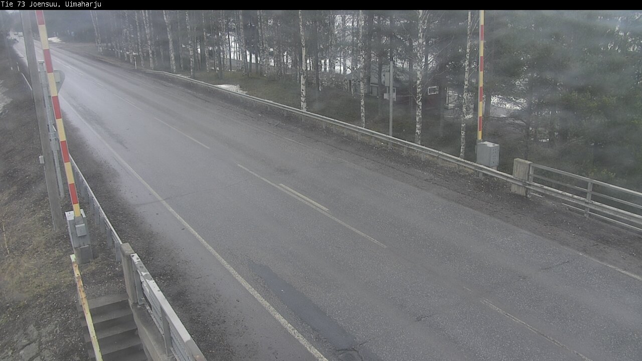 Weather Camera Image Road 73 Eno, Uimaharju, Joensuu, Pohjois-Karjala