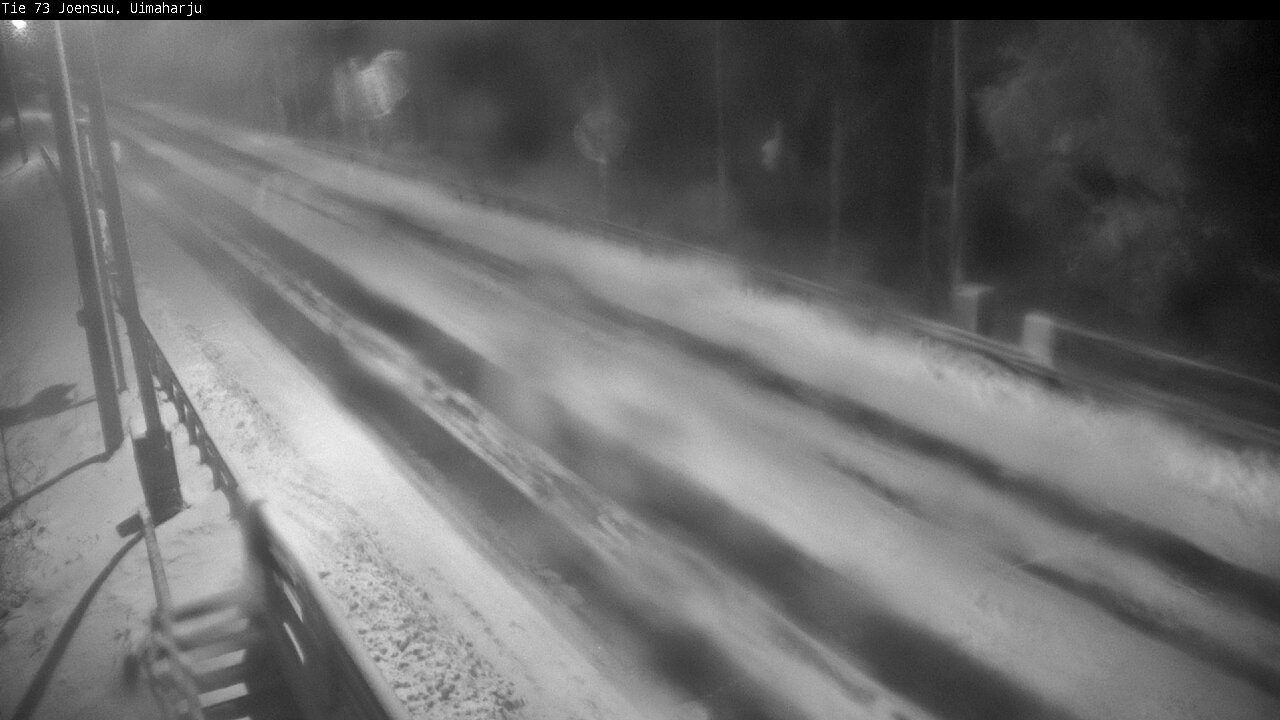 Weather Camera Image Väg 73 Eno, Uimaharju, Joensuu, Pohjois-Karjala