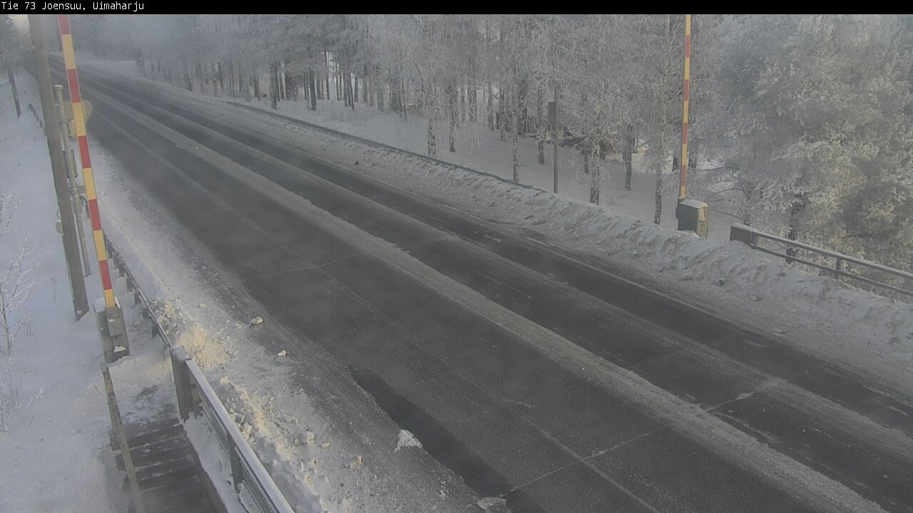 Weather Camera Image Road 73 Eno, Uimaharju, Joensuu, Pohjois-Karjala