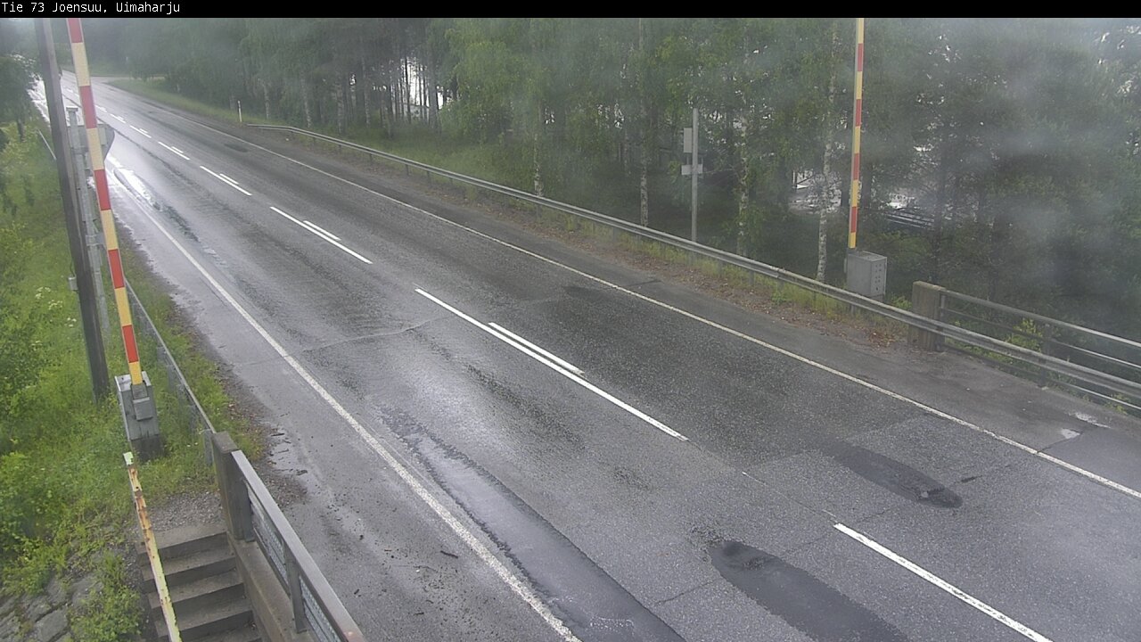 Weather Camera Image Road 73 Eno, Uimaharju, Joensuu, Pohjois-Karjala