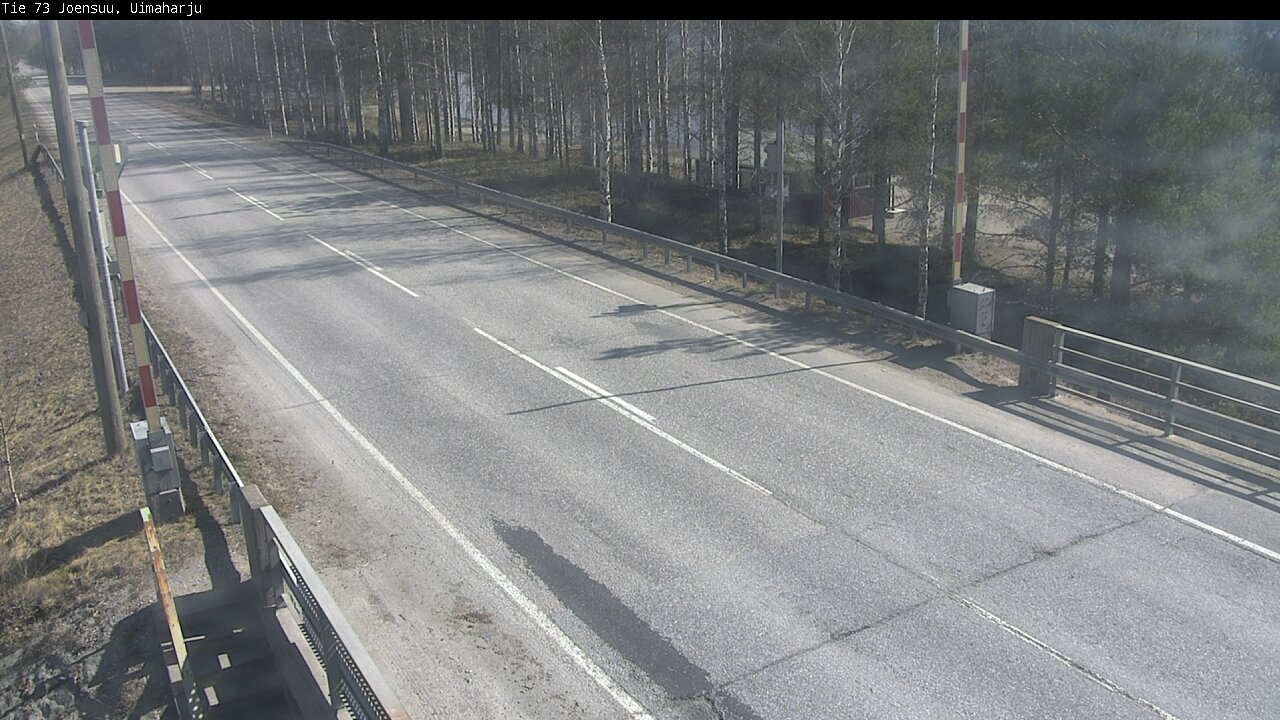 Weather Camera Image Väg 73 Eno, Uimaharju, Joensuu, Pohjois-Karjala