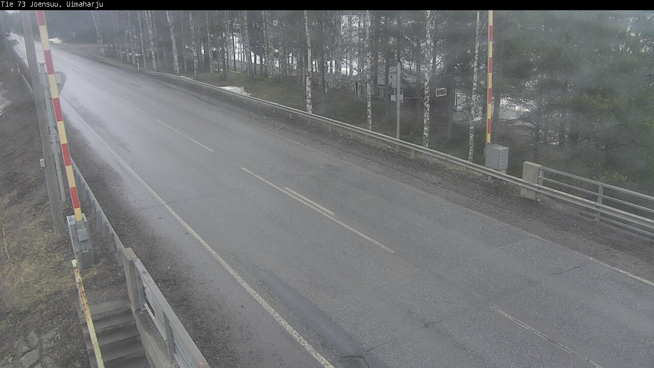 Weather Camera Image Väg 73 Eno, Uimaharju, Joensuu, Pohjois-Karjala