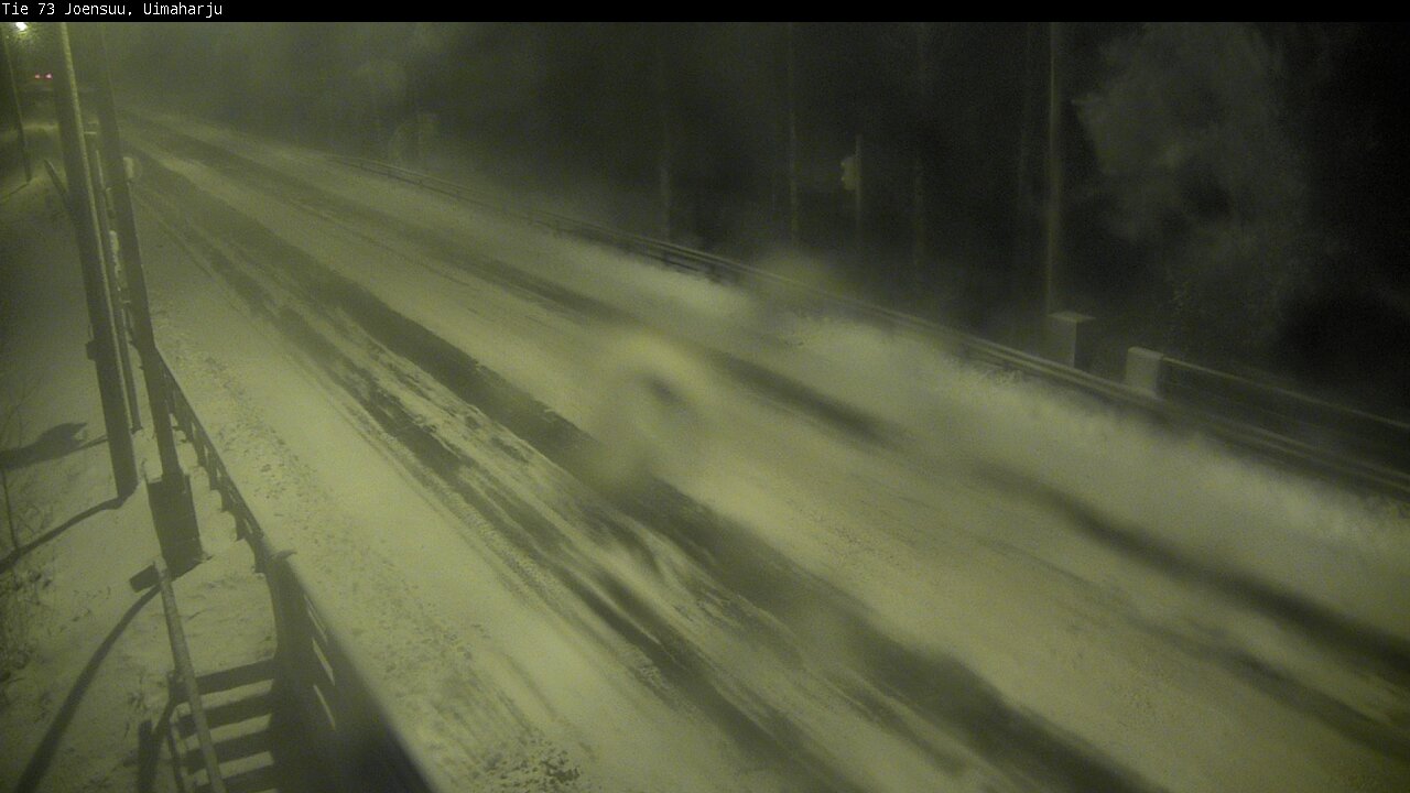 Weather Camera Image Väg 73 Eno, Uimaharju, Joensuu, Pohjois-Karjala
