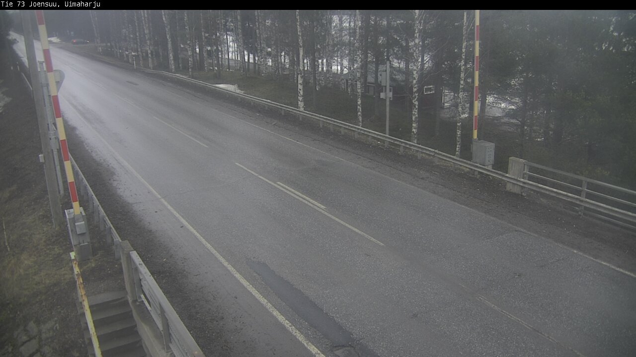 Weather Camera Image Väg 73 Eno, Uimaharju, Joensuu, Pohjois-Karjala
