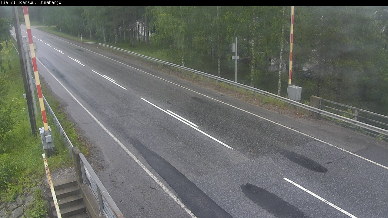 Weather Camera Image Väg 73 Eno, Uimaharju, Joensuu, Pohjois-Karjala