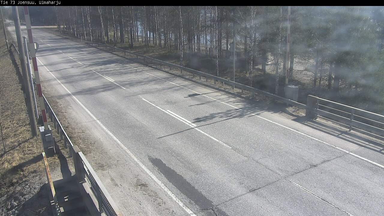 Weather Camera Image Väg 73 Eno, Uimaharju, Joensuu, Pohjois-Karjala