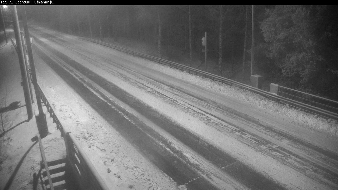 Weather Camera Image Väg 73 Eno, Uimaharju, Joensuu, Pohjois-Karjala