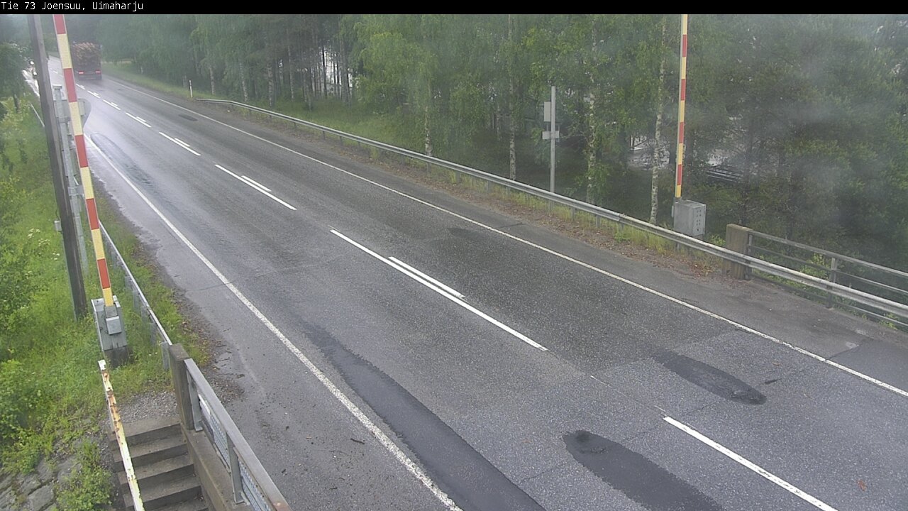 Weather Camera Image Väg 73 Eno, Uimaharju, Joensuu, Pohjois-Karjala