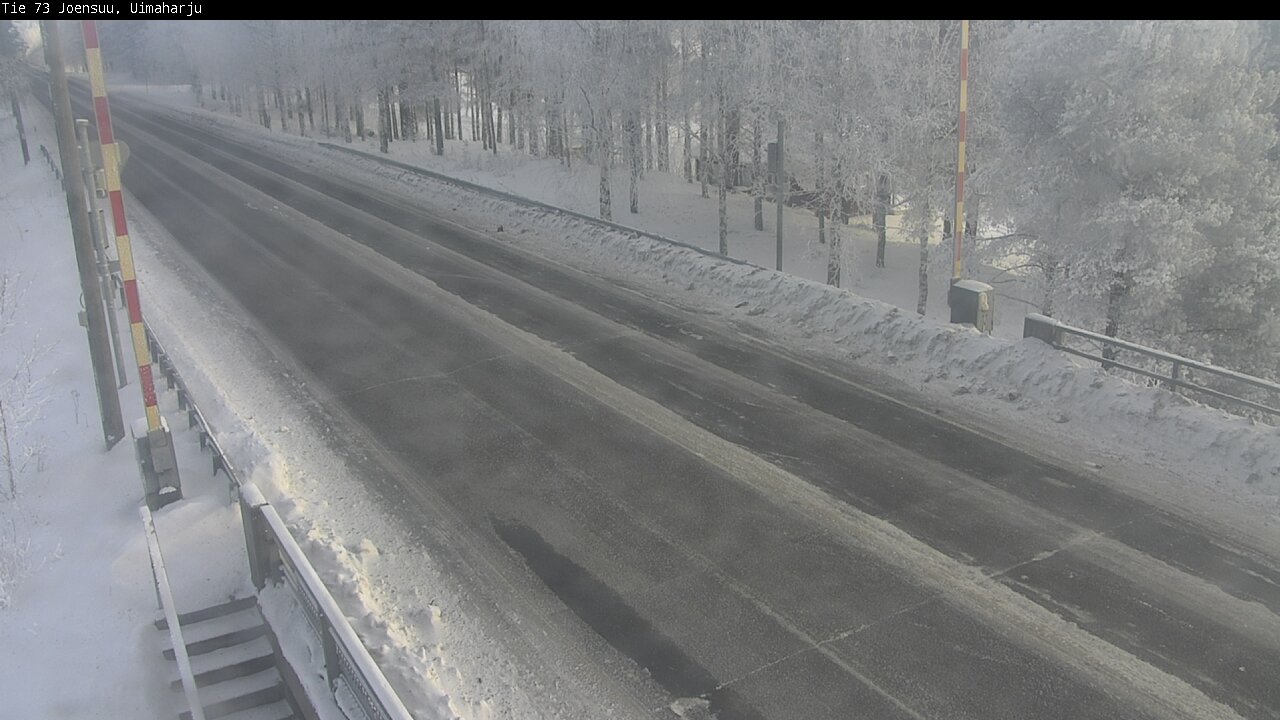 Weather Camera Image Road 73 Eno, Uimaharju, Joensuu, Pohjois-Karjala