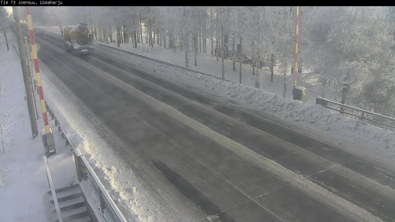 Weather Camera Image Road 73 Eno, Uimaharju, Joensuu, Pohjois-Karjala