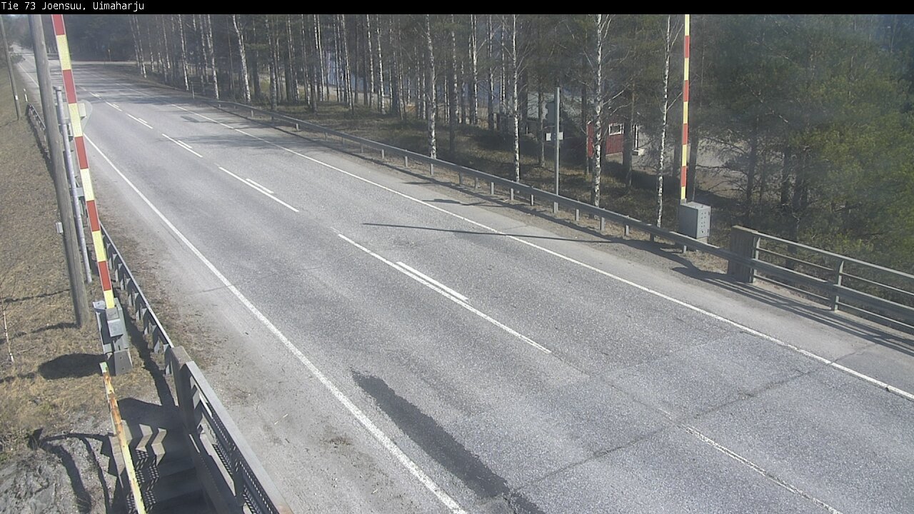 Weather Camera Image Väg 73 Eno, Uimaharju, Joensuu, Pohjois-Karjala