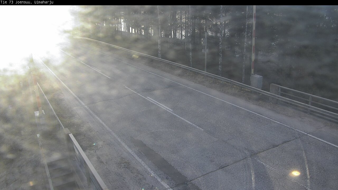 Weather Camera Image Väg 73 Eno, Uimaharju, Joensuu, Pohjois-Karjala
