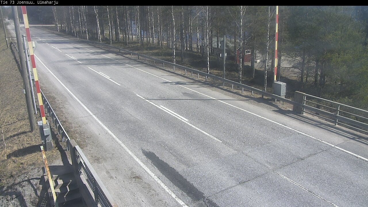 Weather Camera Image Väg 73 Eno, Uimaharju, Joensuu, Pohjois-Karjala