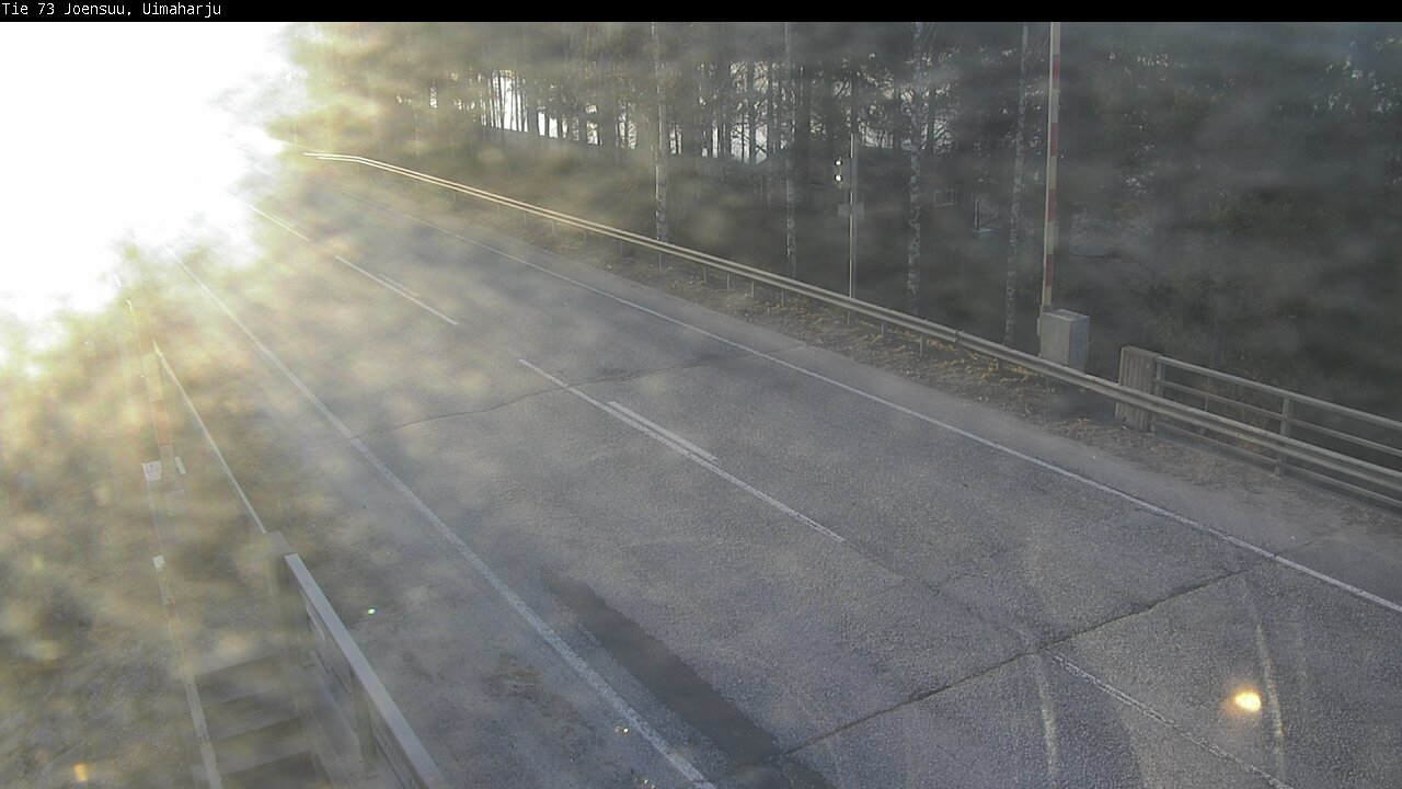 Weather Camera Image Väg 73 Eno, Uimaharju, Joensuu, Pohjois-Karjala