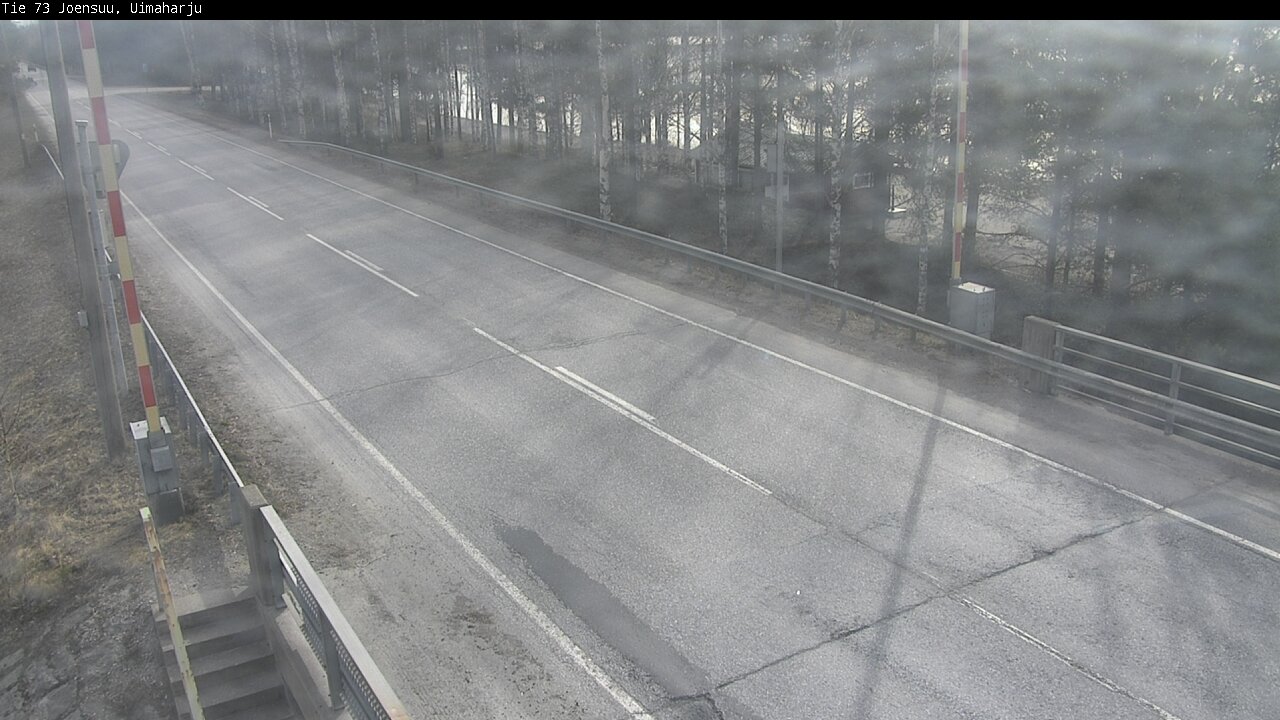 Weather Camera Image Väg 73 Eno, Uimaharju, Joensuu, Pohjois-Karjala