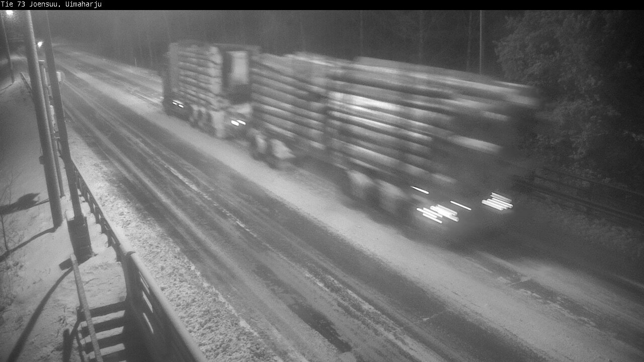 Weather Camera Image Väg 73 Eno, Uimaharju, Joensuu, Pohjois-Karjala