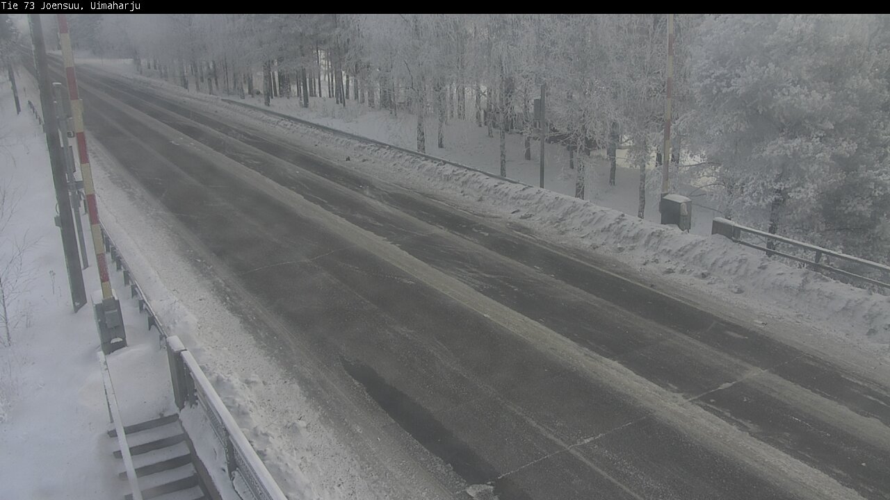 Weather Camera Image Road 73 Eno, Uimaharju, Joensuu, Pohjois-Karjala