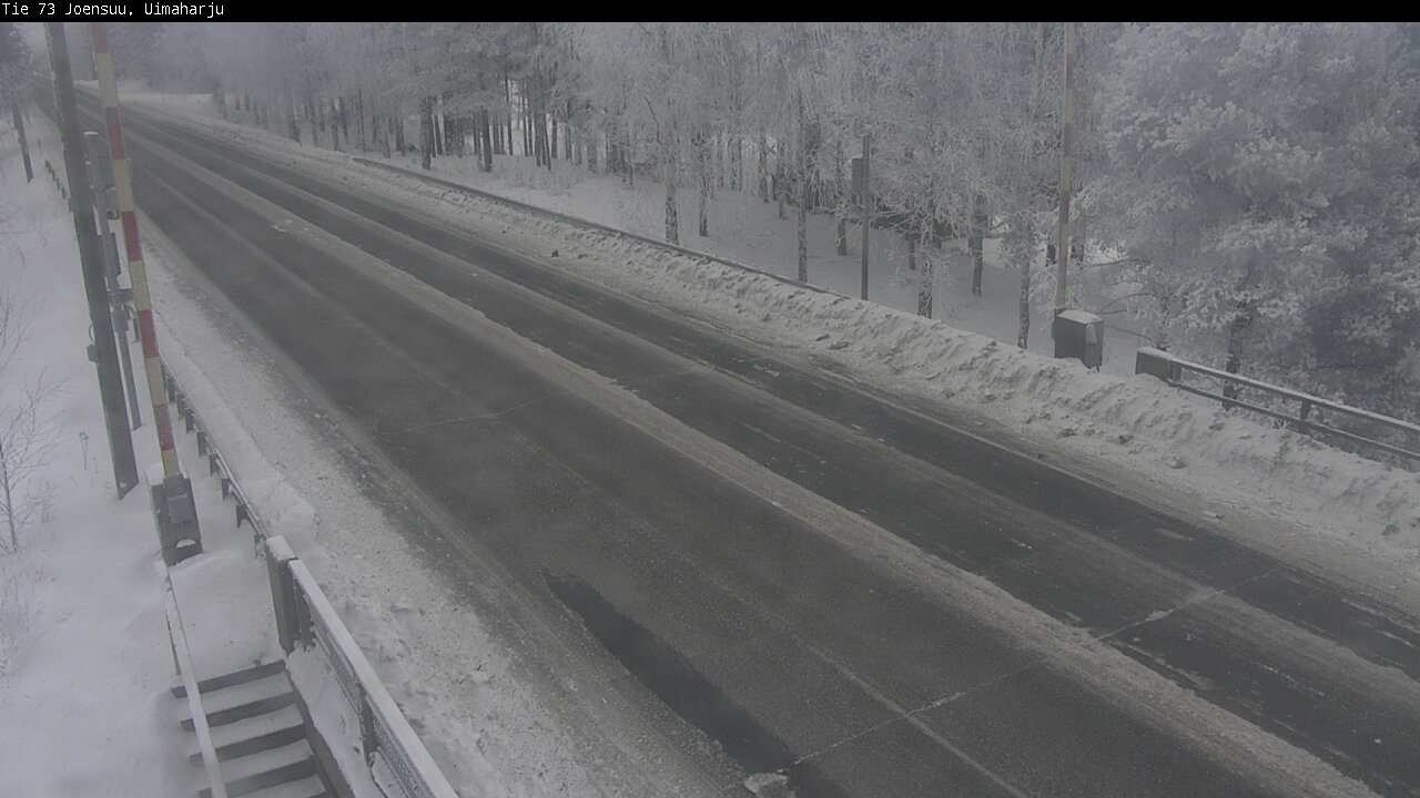 Weather Camera Image Road 73 Eno, Uimaharju, Joensuu, Pohjois-Karjala