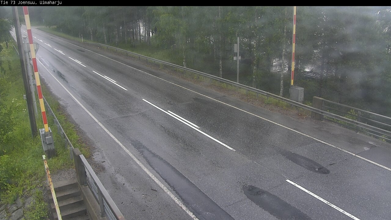 Weather Camera Image Road 73 Eno, Uimaharju, Joensuu, Pohjois-Karjala