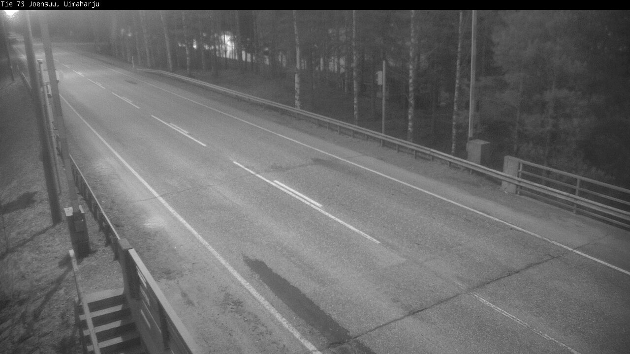 Weather Camera Image Road 73 Eno, Uimaharju, Joensuu, Pohjois-Karjala